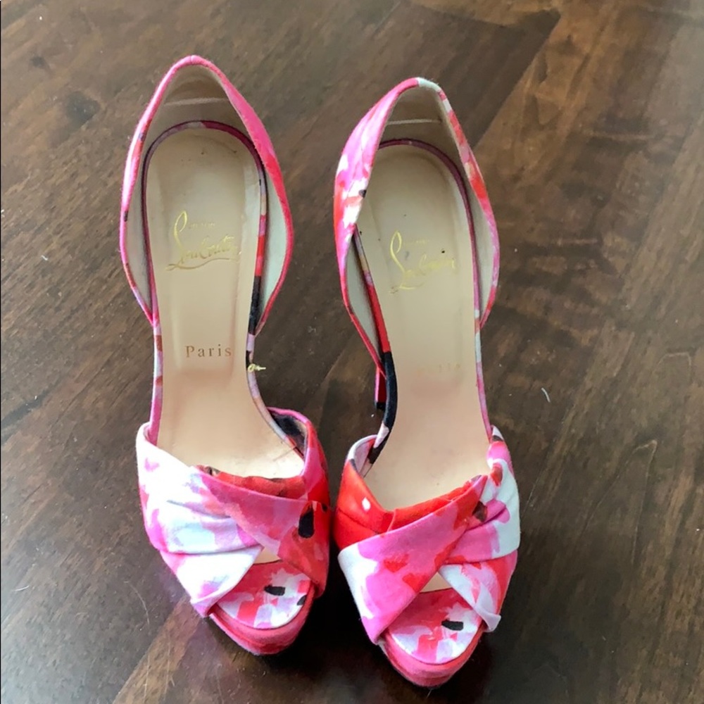 Beautiful Christian Louboutin high heels